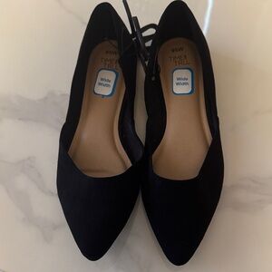 Time and Tru Women's Classic Black Flats